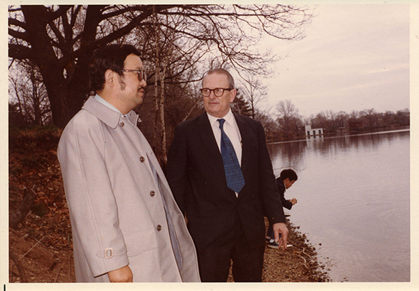 Dr.コーマックと松井博士と長男 雅樹